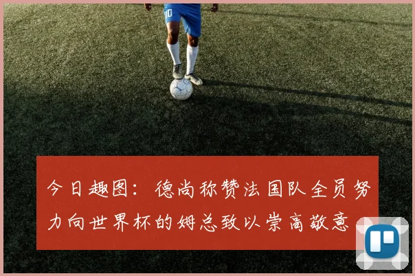 今日趣图：德尚称赞法国队全员努力向世界杯的姆总致以崇高敬意